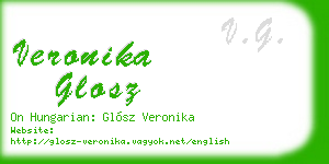 veronika glosz business card